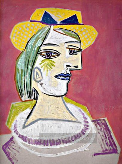 Porträt de femme 3 1937 kubistisch Ölgemälde